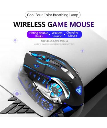 TF Wolf Silent Wireless Gaming Mouse