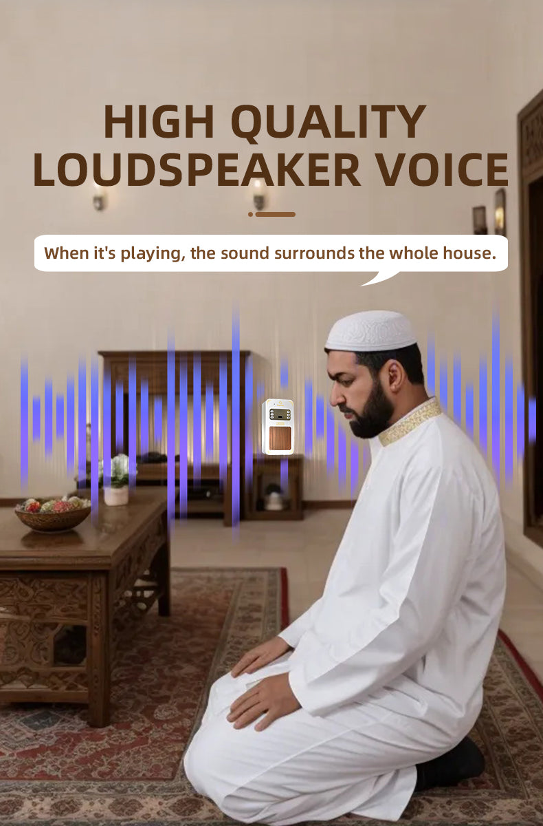 Multi-Function Quran Speaker – A Perfect Blend of Spirituality & Innovation